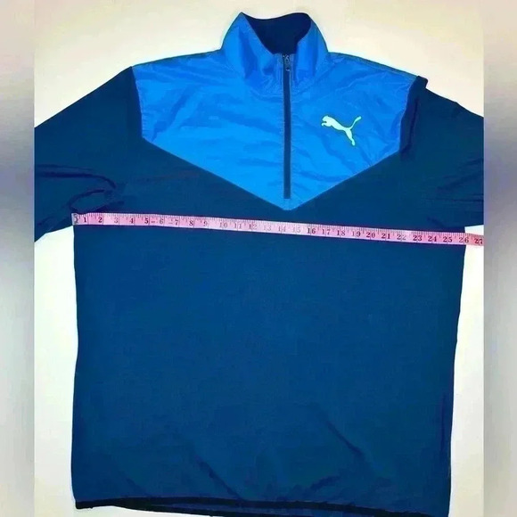 Puma Mens Zip up Golf Sweatshirt Size XXL - Picture 4 of 7